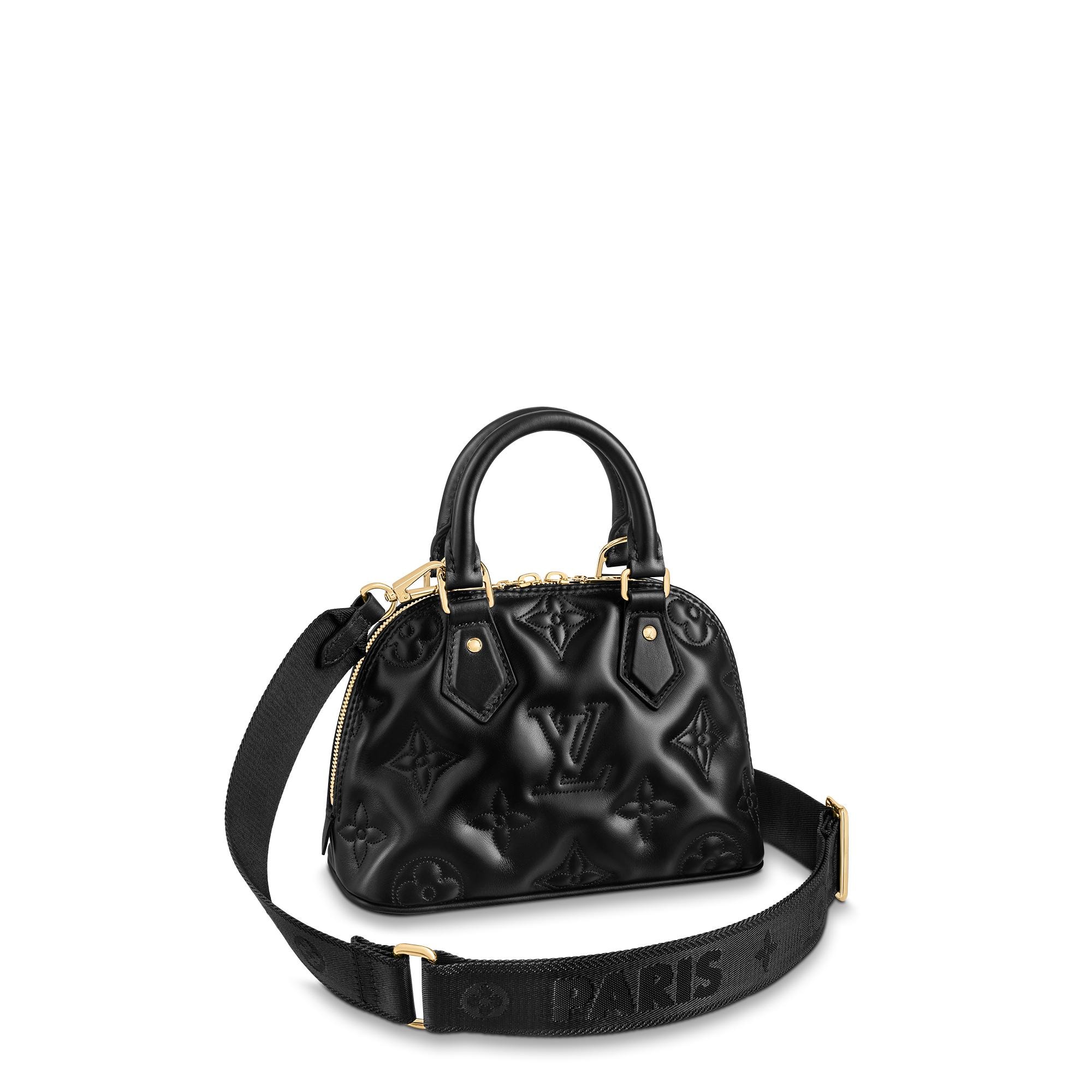 Louis Vuitton Black Quilted Monogram Calfskin Bubblegram Alma BB Gold  Hardware, 2022 Available For Immediate Sale At Sotheby's