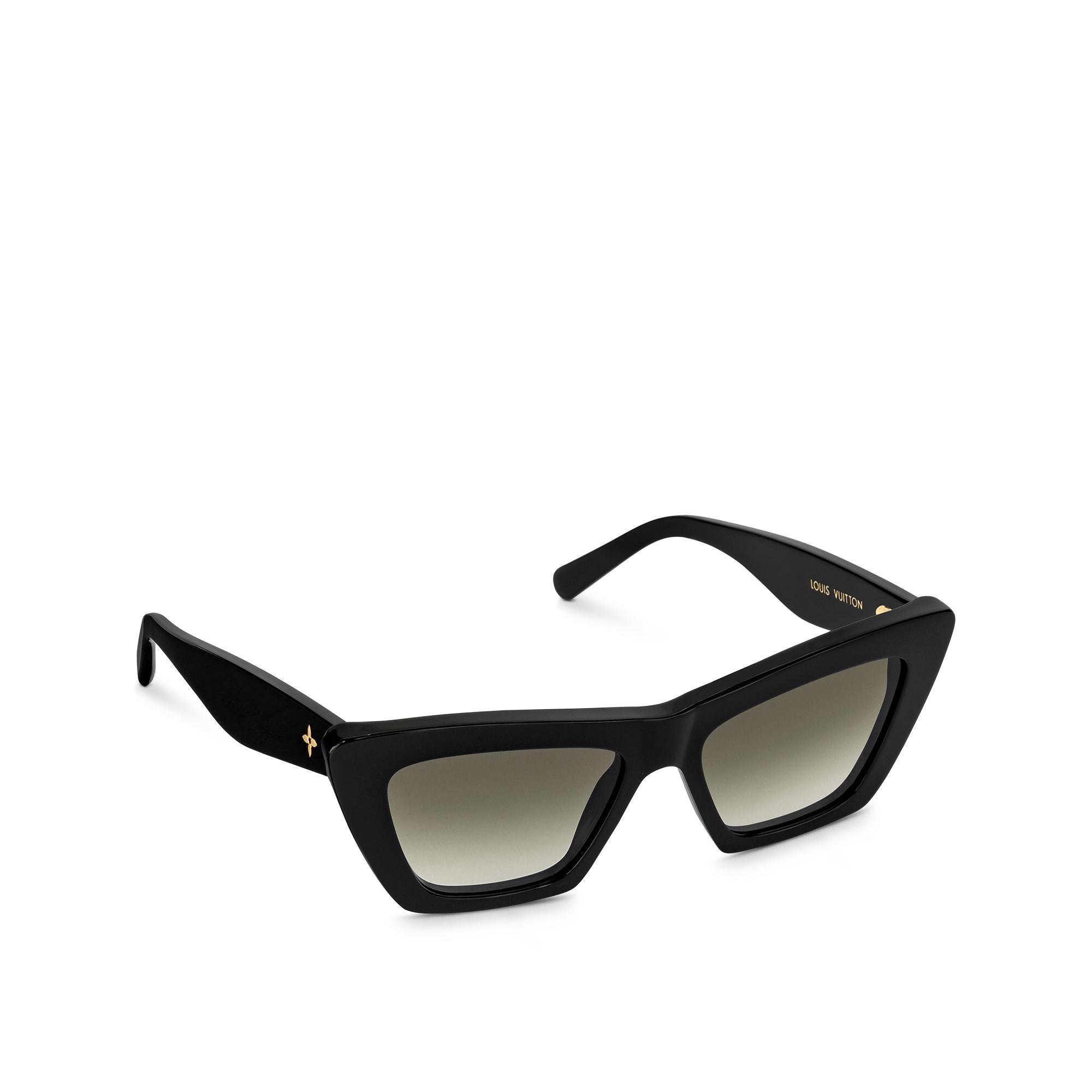 Used LOUIS VUITTON Sunglasses La Boom Z1036E Black x Gold Frame 56 ◻ 15 145