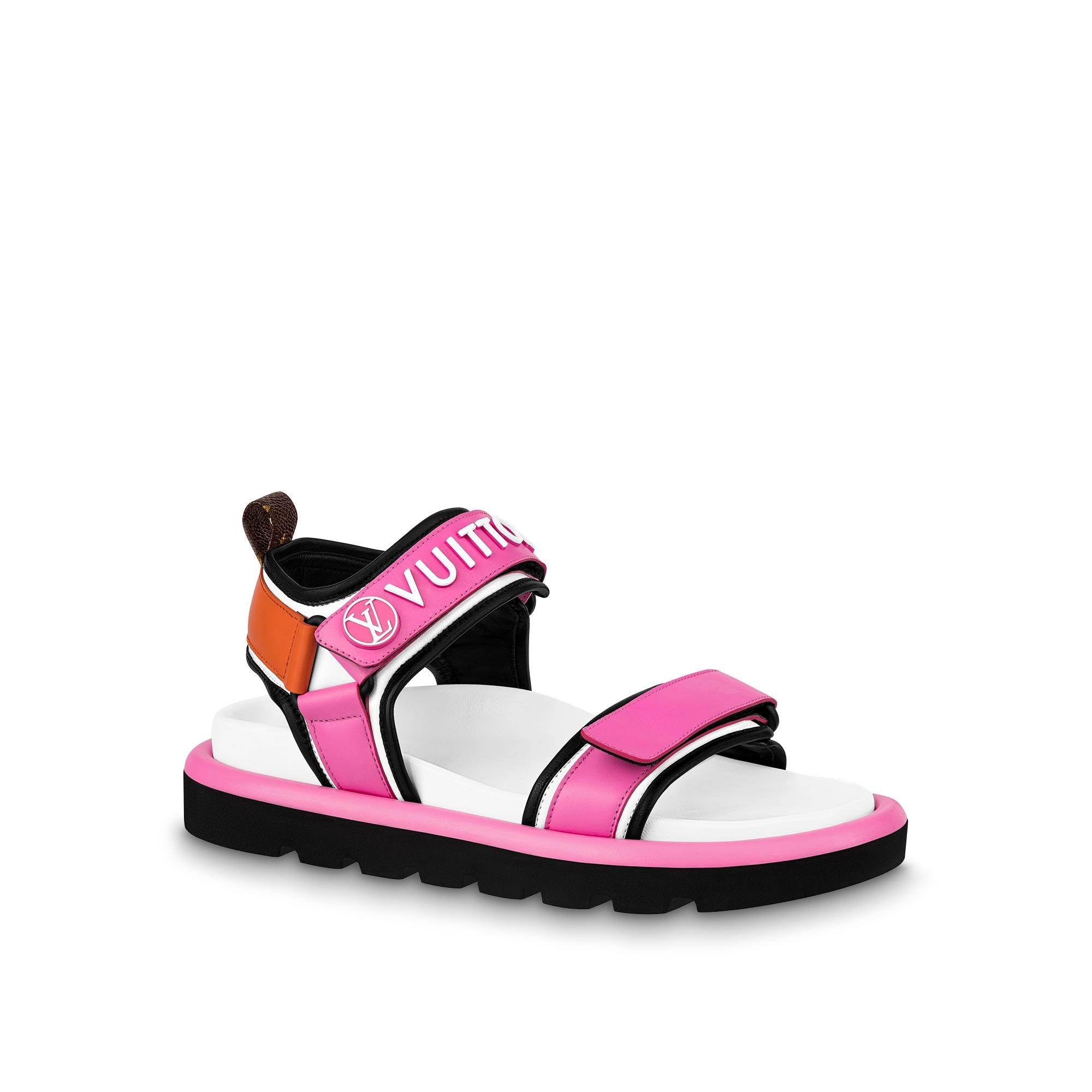 Louis Vuitton Pool Pillow Comfort Sandal – Women – Shoes 1A9OCL Pink