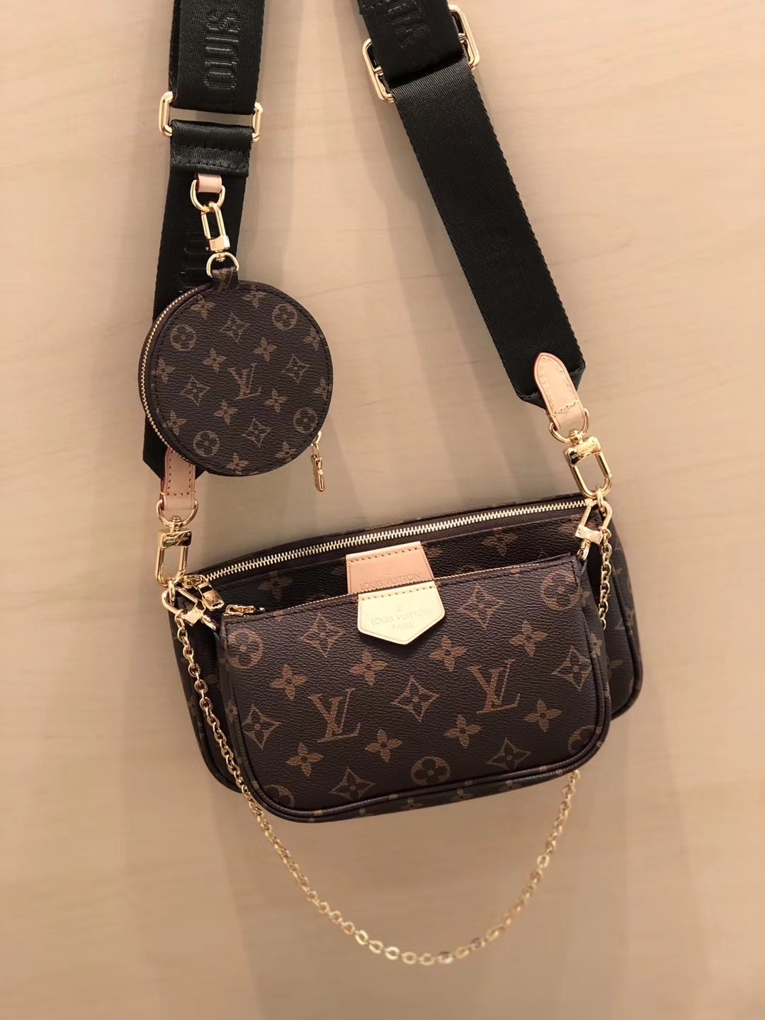 Louis Vuitton Multi Pochette Accessoires Monogram Coin Purse M44813K - $160.00 - PURSE-BEST