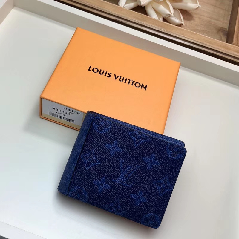 Louis Vuitton Blue Wallets for Men