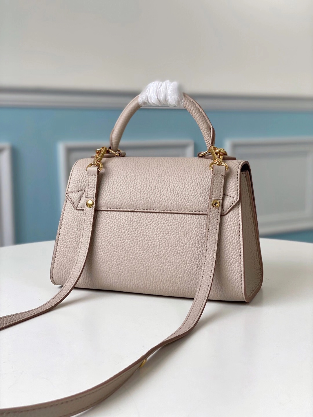 Twist One Handle PM Taurillon Leather in Beige - Handbags M57214, L*V –  ZAK BAGS ©️